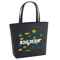 Filz Shopper Bouldern Kletterwand 22 Liter