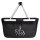 Einkaufskorb faltbar Reiten Pferd 20 Liter Black