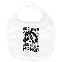 Baby Lätzchen ride a horse Pferd Klettverschluss