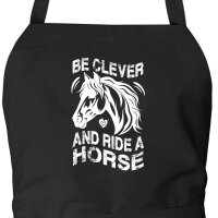 Sch&uuml;rze ride a horse Pferd