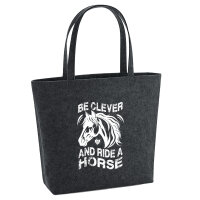 Filz Shopper ride a horse Pferd 22 Liter