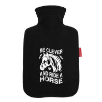 Wärmflasche ride a horse Pferd