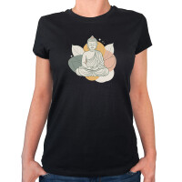 Damen T-Shirt Buddha Buddhismus