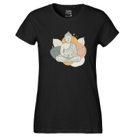 Damen T-Shirt Buddha Buddhismus