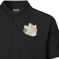 Herren Polo Shirt Buddha Buddhismus