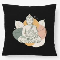 Kissen Buddha Buddhismus 40x40cm