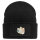 Beanie mit Patch Buddha Buddhismus Black
