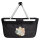 Einkaufskorb faltbar Buddha Buddhismus 20 Liter Black