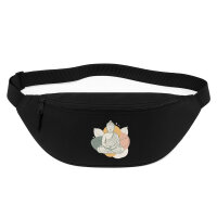 Bauchtasche Buddha Buddhismus 2,5 Liter Black