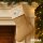 Weihnachtsstrumpf Buddha Buddhismus Beige Jute