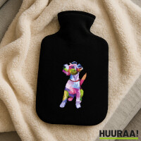 Wärmflasche Fox Terrier Colorful