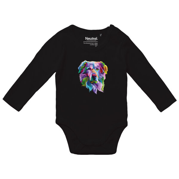 Baby Body Golden Retriever Colorful