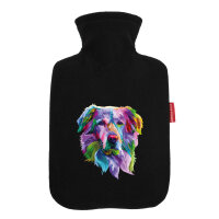 Wärmflasche Golden Retriever Colorful