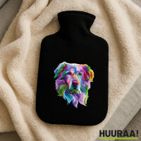 Wärmflasche Golden Retriever Colorful