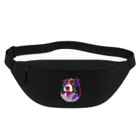 Bauchtasche Border Collie Colorful 2,5 Liter Black