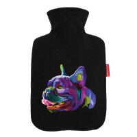 Wärmflasche Mops Colorful
