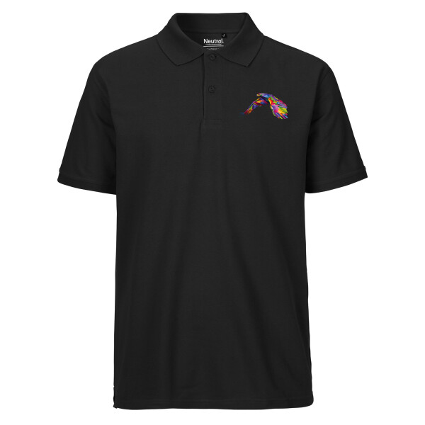 Herren Polo Shirt Adler Colorful