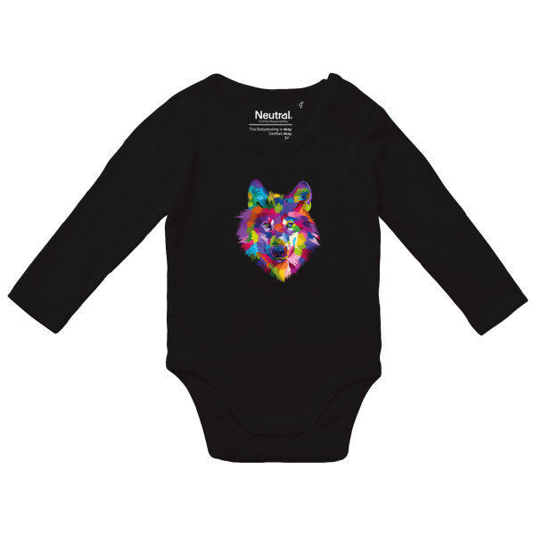 Baby Body Wolf Colorful