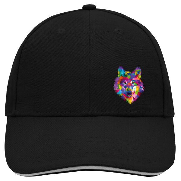 Kappe Wolf Colorful