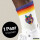 Unisex Socken Wolf Colorful Baumwolle