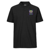 Herren Polo Shirt Yorkshire Terrier Colorful