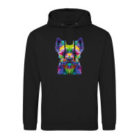 Unisex Hoodie Yorkshire Terrier Colorful
