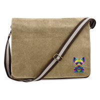 Umhängetasche Yorkshire Terrier Colorful 14 Liter