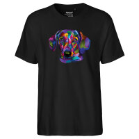 Herren T-Shirt Dackel Colorful