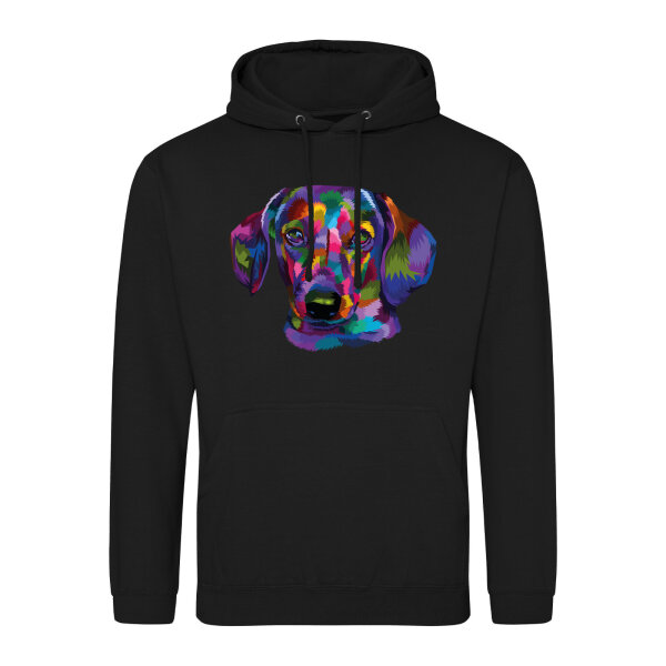 Unisex Hoodie Dackel Colorful