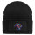 Beanie mit Patch Dackel Colorful Black