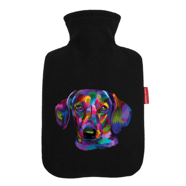 Wärmflasche Dackel Colorful