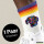 Unisex Socken Dackel Colorful Baumwolle