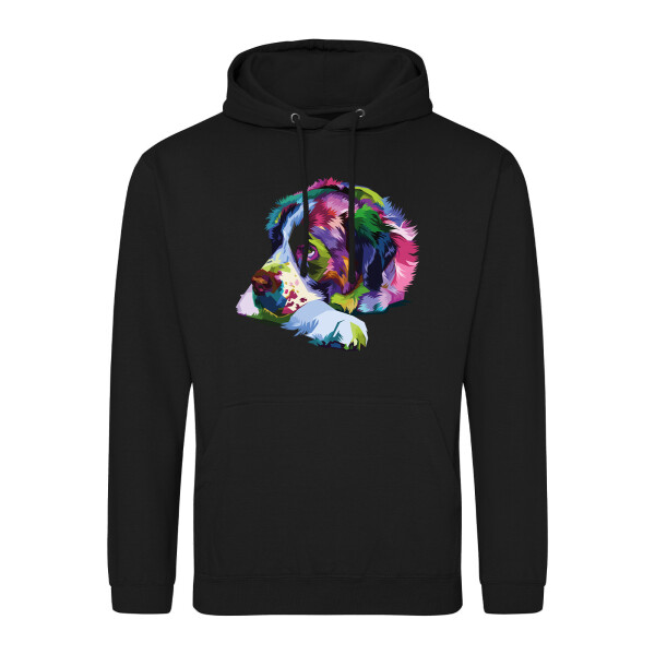 Unisex Hoodie Bernhardiner Colorful