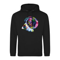 Unisex Hoodie Bernhardiner Colorful
