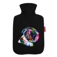 Wärmflasche Bernhardiner Colorful