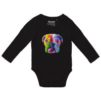 Baby Body Englische Bulldogge Colorful