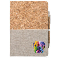 Notizbuch A5 Englische Bulldogge Colorful 80 Blatt inkl....