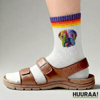 Unisex Socken Englische Bulldogge Colorful Baumwolle