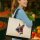 Jutetasche Deutscher Schäferhund Colorful 21 Liter Black