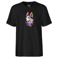 Herren T-Shirt Husky Colorful