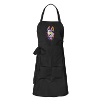 Schürze Husky Colorful