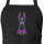 Schürze Doberman Colorful mit Taschen