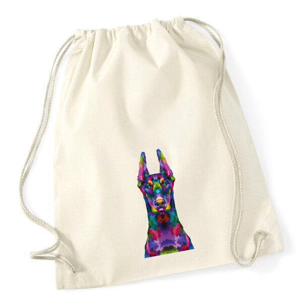 Turnbeutel Doberman Colorful 12 Liter