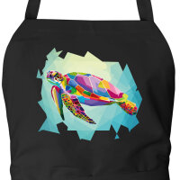 Schürze Wasserschildkröte Colorful mit Taschen