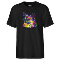 Herren T-Shirt Chihuahua Colorful