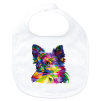 Baby Lätzchen Chihuahua Colorful Klettverschluss