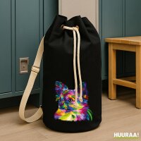 Seesack Chihuahua Colorful 20 Liter Black