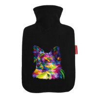 Wärmflasche Chihuahua Colorful