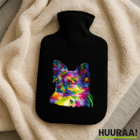 Wärmflasche Chihuahua Colorful