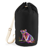 Seesack Koala Colorful 20 Liter Black